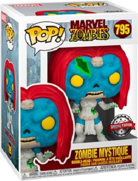 ¡Funko pop! marvel zombies - mística zombie #795 exclusiva