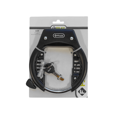 Cerradura de marco Falkx lox negro. 82 mm de ancho