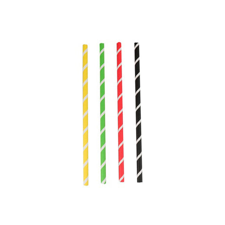 Depa batido pajitas culo. papel 230x8mm (500 piezas)