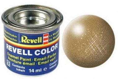 Pintura Revell para maqueta de construcción número 92 latón metalizado
