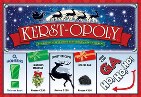 Muchos regalos opoly de Navidad.