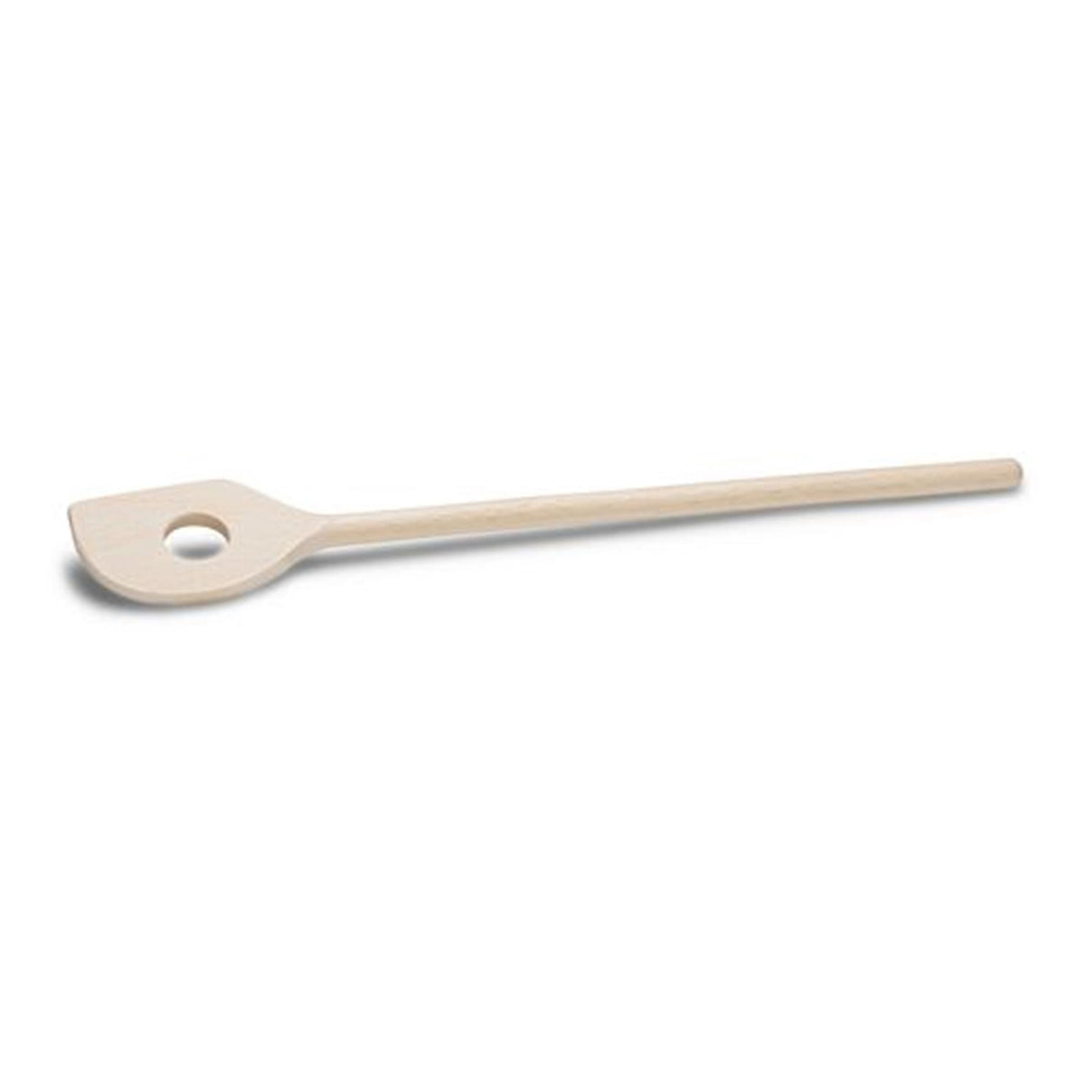 Cucharón patisse con agujero madera 30cm
