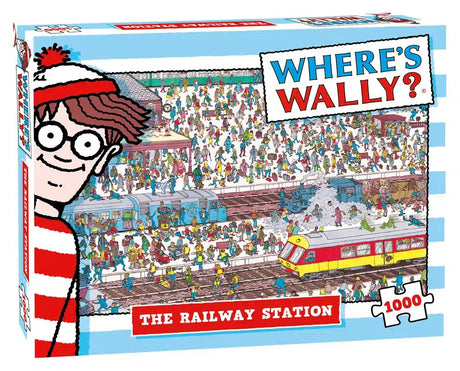Muchos regalos rompecabezas de dónde está la estación de tren de Wally - 1000 piezas