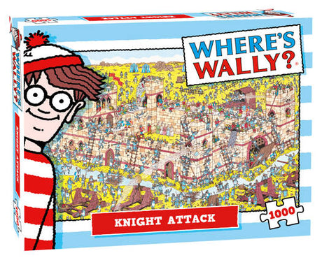 Muchos regalos, ¿dónde está el ataque de Wally Knight? Puzzle de 1000 piezas.