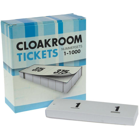 Juego de números de bloques de números de caja Haza 1-1000 blanco