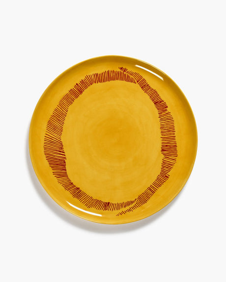 Serax - fiesta ottolenghi - cuenco para servir - amarillo rojo - 35 ø