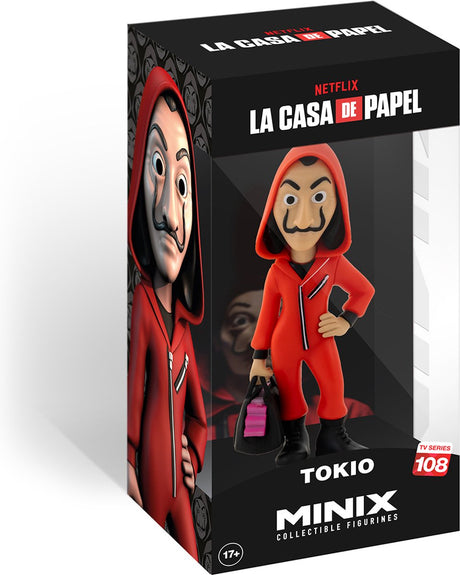 Minix la casa del papel - tokyo with mask - figure 12cm