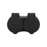Adaptador enchufe duo + patio con solapa