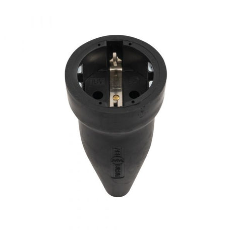 Enchufe Black Contra + RA 16 Amp.