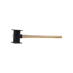 Martillo de jardín eurotool de mm de metal, con mango de 90 cm.