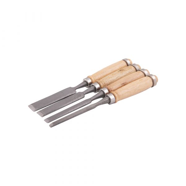 Juego de cincel de madera de 4 piezas
