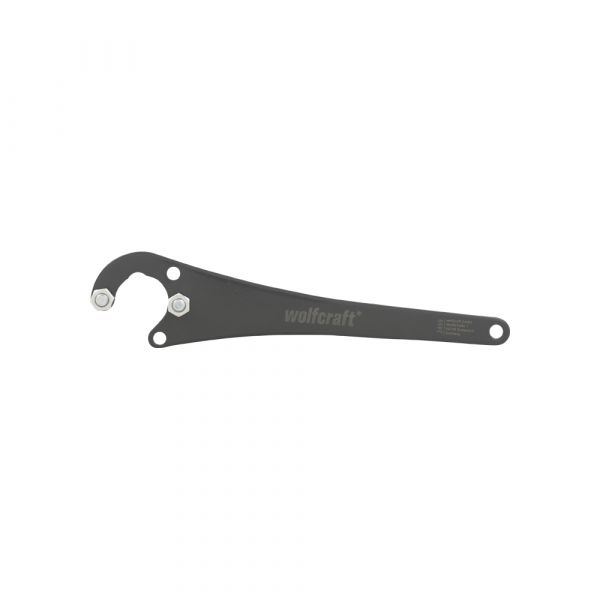 Wolfcraft - llave de brida universal para amoladoras angulares - llave de pasador - 2459000