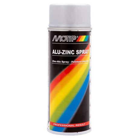 Motip spray bote 400ml spray aluminio zinc