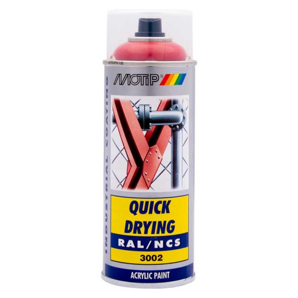 Motip industrial ral3002 400ml.