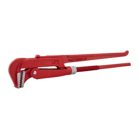 Llave para tubos Topgear 1,5, roja 90 grados