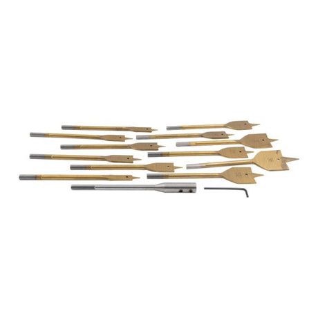 Juego de brocas rápidas Topgear para madera de 14 piezas