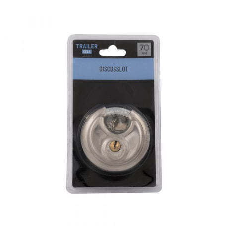 Bloqueo de disco para remolque 70 mm en blister