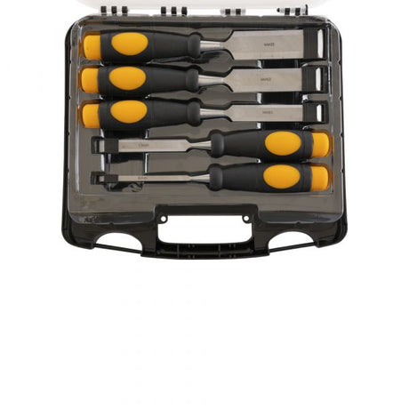 Juego de cinceles Topgear (madera) 5 piezas en estuche