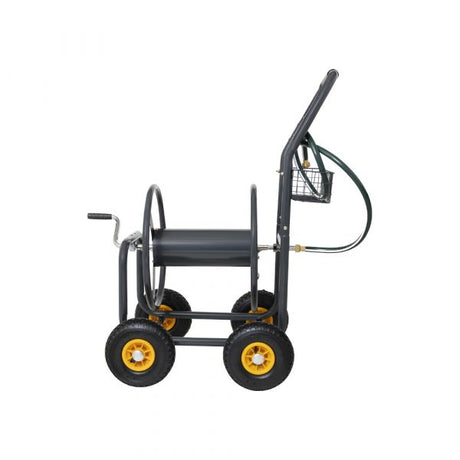 Carro enrollador de manguera Gardengear 4 ruedas