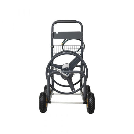 Carro enrollador de manguera Gardengear 4 ruedas