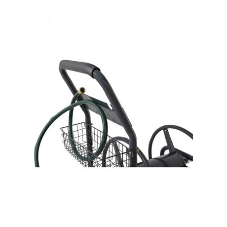 Carro enrollador de manguera Gardengear 4 ruedas