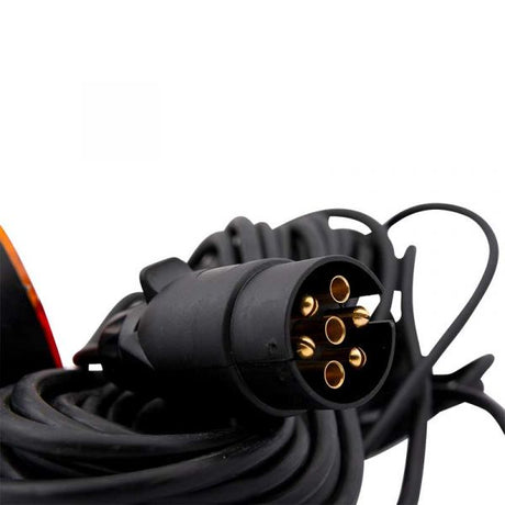 Juego de iluminación para remolque 7,5m 7 polos + imán