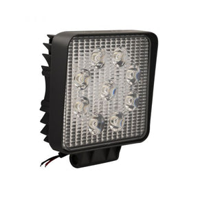 Lámpara de trabajo para remolque 9 LED cuadrada