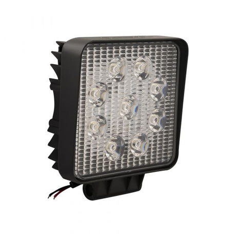 Lámpara de trabajo para remolque 9 LED cuadrada