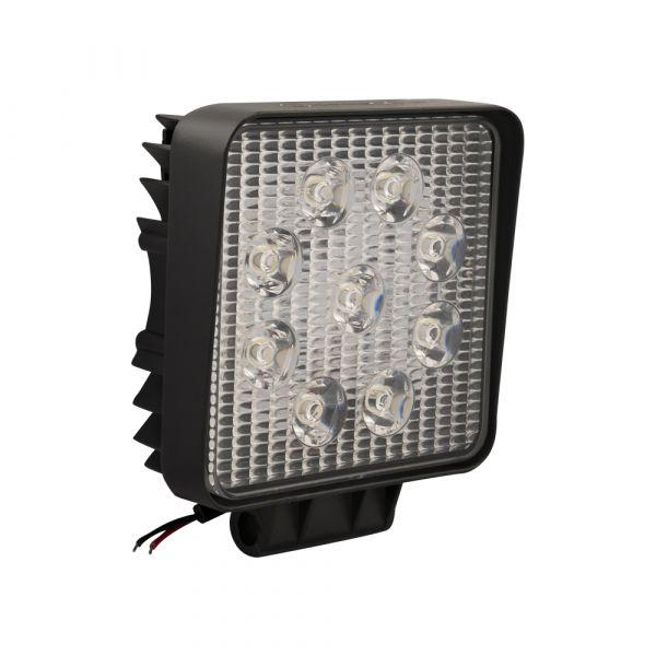 Lámpara de trabajo para remolque 9 LED cuadrada