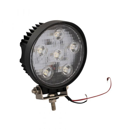 Luz de trabajo del remolque 6 LED, 18 vatios 12-24 voltios.