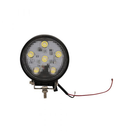 Luz de trabajo del remolque 6 LED, 18 vatios 12-24 voltios.