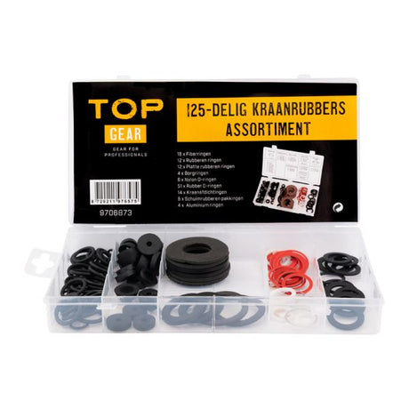 Topgear KraanTrubbers Ass. 125 piezas.