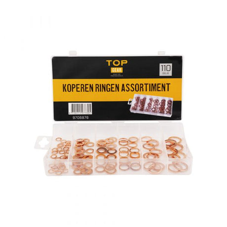 Topgear anillos de cobre culo. 110 piezas