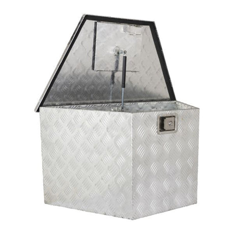 Caja de aluminio, modelo de barra de tiro