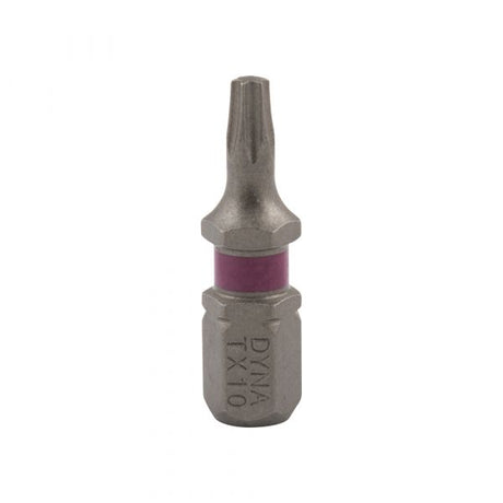 Punta para atornillar 25 mm tx-10 rosa 10x