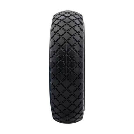 Rueda antipinchazos 300x4 llanta plastico gris