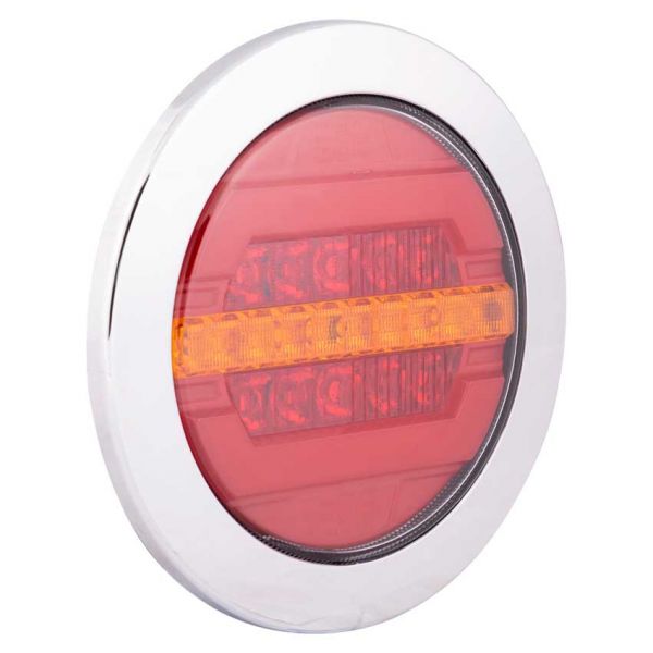 Luz trasera dinámica LED redonda *