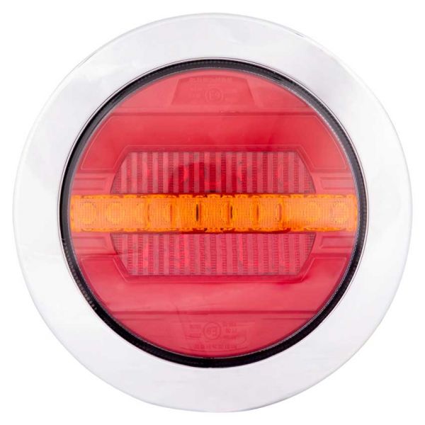 Luz trasera dinámica LED redonda *
