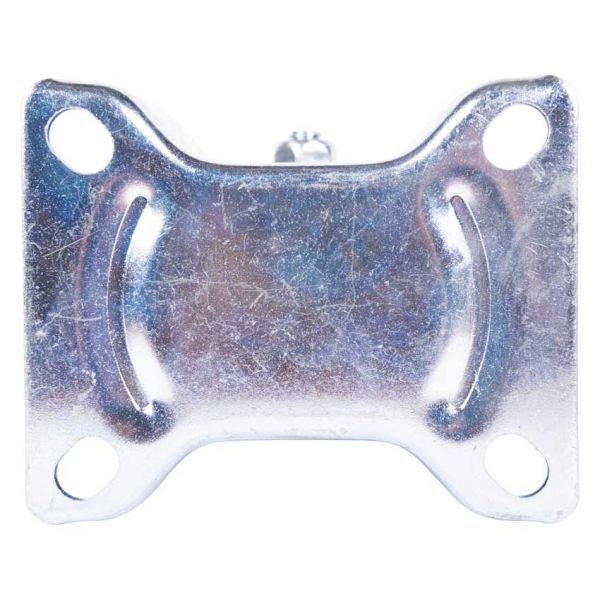 Rueda fija Tarso 160 mm. azul