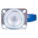 Rueda giratoria Tarso de 200 mm. azul