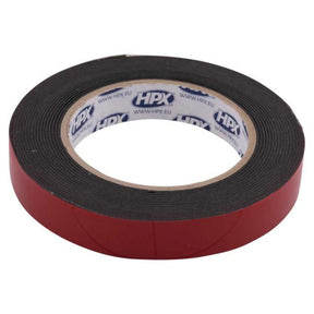 Productos hpx cinta adhesiva de doble cara max power exterior negro 19mm x 5m