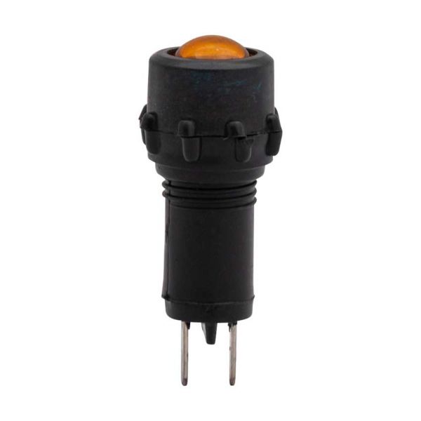 Luz indicadora LED naranja.