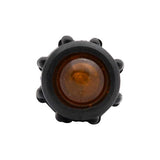 Luz indicadora LED naranja.