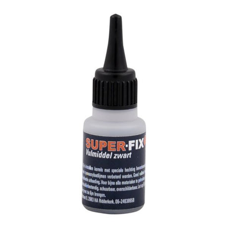 Masilla negra super-fix en blister