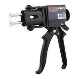 Pistola de pegamento super-fix.