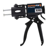 Pistola de pegamento super-fix.