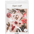 Empresa creativa https: www.cchobby.nl paquete de corte-navidad-natural-rojo-blanco-1-caja