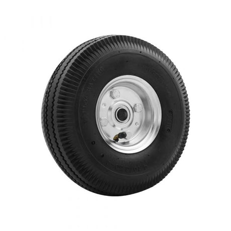 Rueda neumática 4,10x3,50 agujero eje 20 mm.