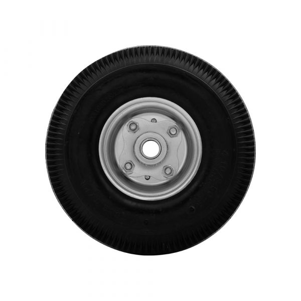 Rueda neumática 4,10x3,50 agujero eje 20 mm.