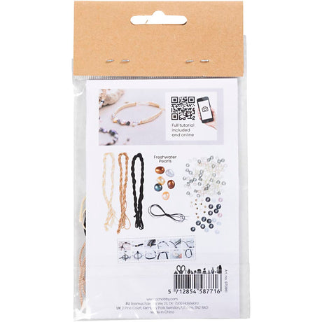 Creativ company cc creative mini hobby set joyería pulsera macramé